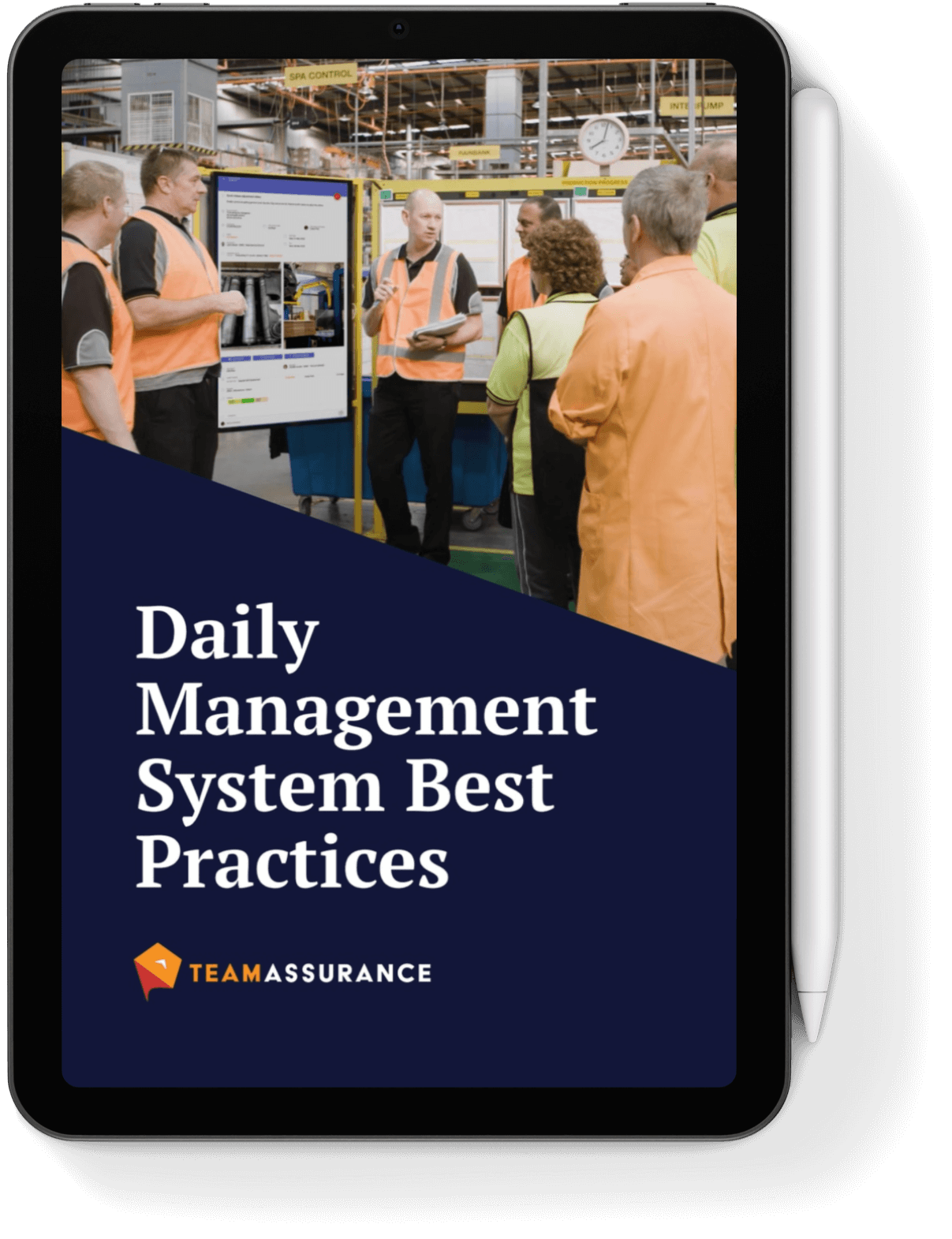 Front cover of daily management system best practices eBook